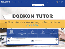 Tablet Screenshot of bookon.com.au